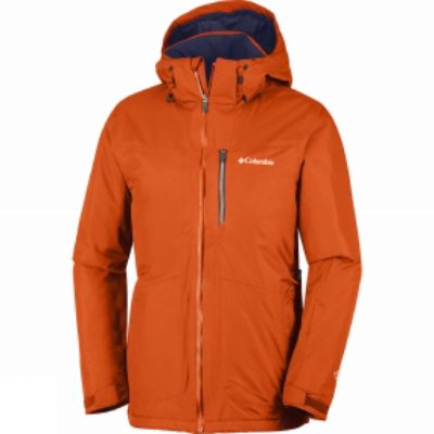 Columbia Mens Peyto's Pitch Jacket Tangy Orange